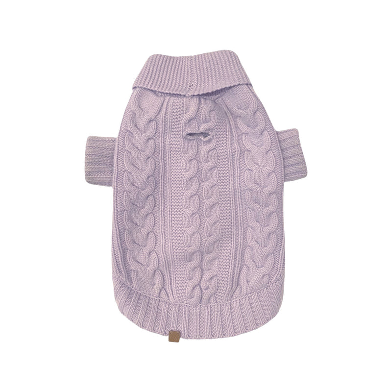 Brooklyn Cashmere Cardigan, Soft lilac